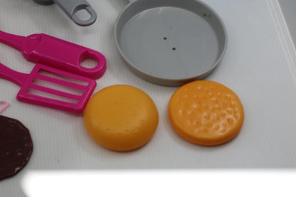 Kids' Play Kitchen Toy Set with Utensils and Food Pieces toaster paw patrol mug