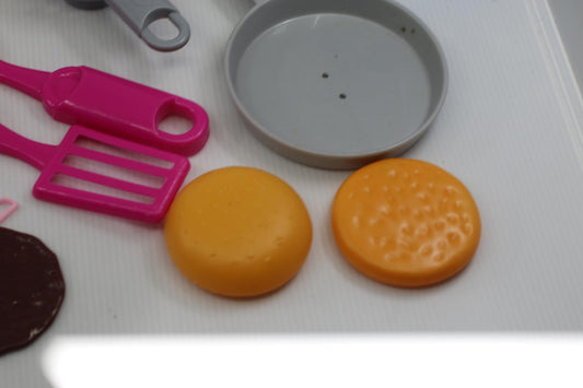 Kids' Play Kitchen Toy Set with Utensils and Food Pieces toaster paw patrol mug