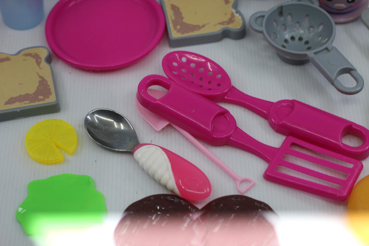 Kids' Play Kitchen Toy Set with Utensils and Food Pieces toaster paw patrol mug