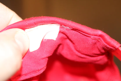 Vintage Red Rope Cap “The Gulpers” – Retro Snapback Hat – 80s/90s Style – USA