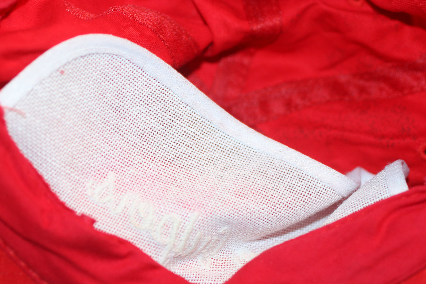 Vintage Red Rope Cap “The Gulpers” – Retro Snapback Hat – 80s/90s Style – USA