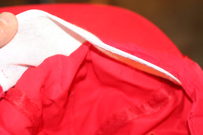 Vintage Red Rope Cap “The Gulpers” – Retro Snapback Hat – 80s/90s Style – USA