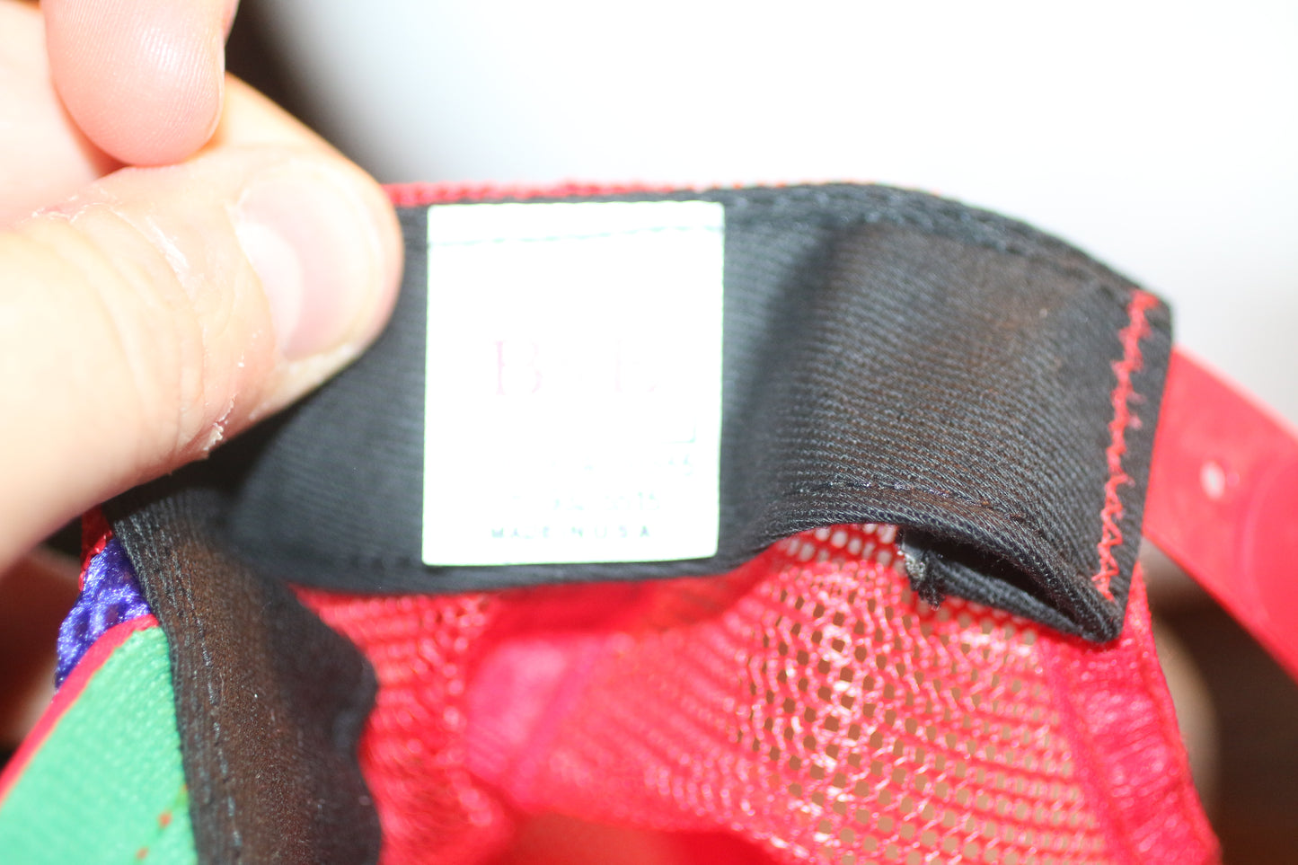 Vintage 1991 API Bass Tournament Trucker Hat – Red Rope Snapback – Made in USA