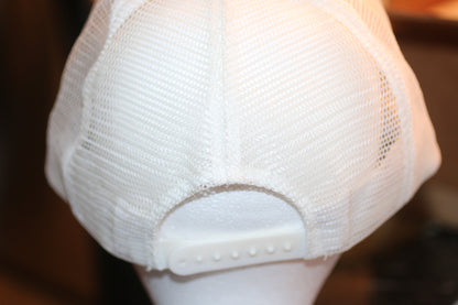 Vintage Jif Peanut Butter Presents Mr Pringles Trucker Hat Promo Snapback Cap USA