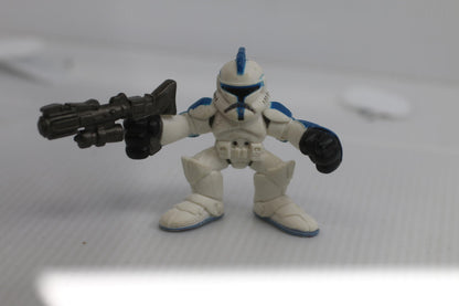 Star Wars Galactic Heroes CLONE TROOPER blue 501st legion anakin squad #2