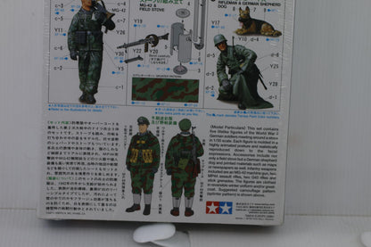 Tamiya Military Miniatures 1/35th Scale German Soldiers Field Briefing Model Kit