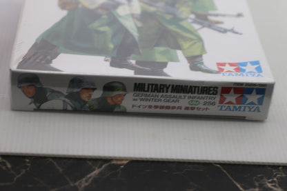 Tamiya 1/35 Scale German Assault Infantry w/ Winter Gear Military Miniatures