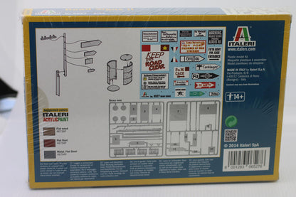 Italeri Road Signs II 1:35 Scale Model Super Decals Sheet No 6527