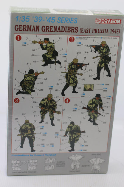Dragon 6057 1/35 German Grenadiers (East Prussia 1945) Sealed Brand New