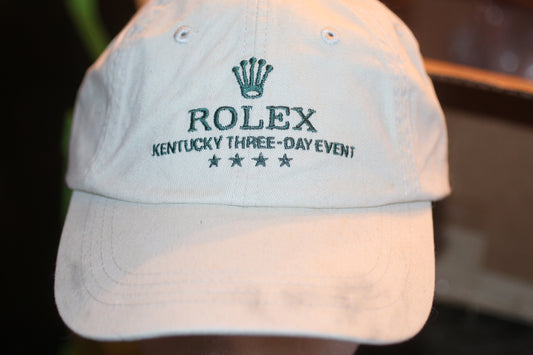 Vintage Men’s Rolex Adjustable Strapback Hat KY Spellout Three Day Event