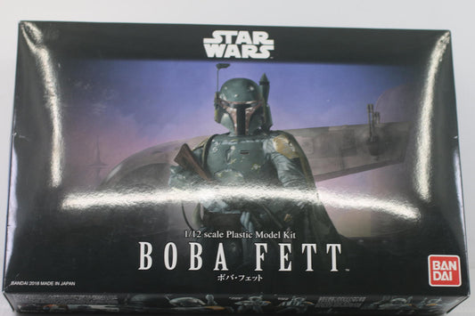 2015 Bandai 2291095 Star Wars Boba Fett 1/12 Scale Plastic Model Kit