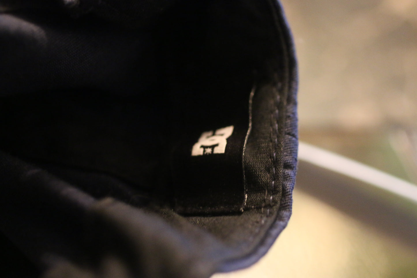 DC Shoes Classic Logo Snapback Hat Navy Red Flat Brim Yupoong The Classics