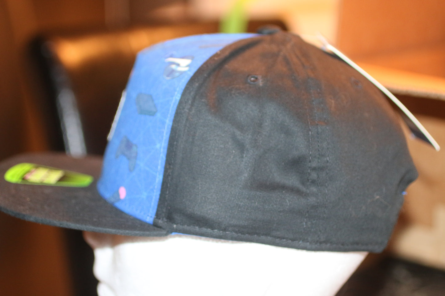 Sony Playstation Embroidered Logo Patch Gaming Icons Youth Hat snapback - NEW