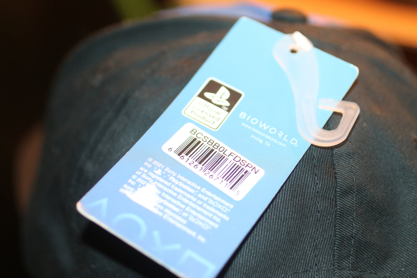 Sony Playstation Embroidered Logo Patch Gaming Icons Youth Hat snapback - NEW