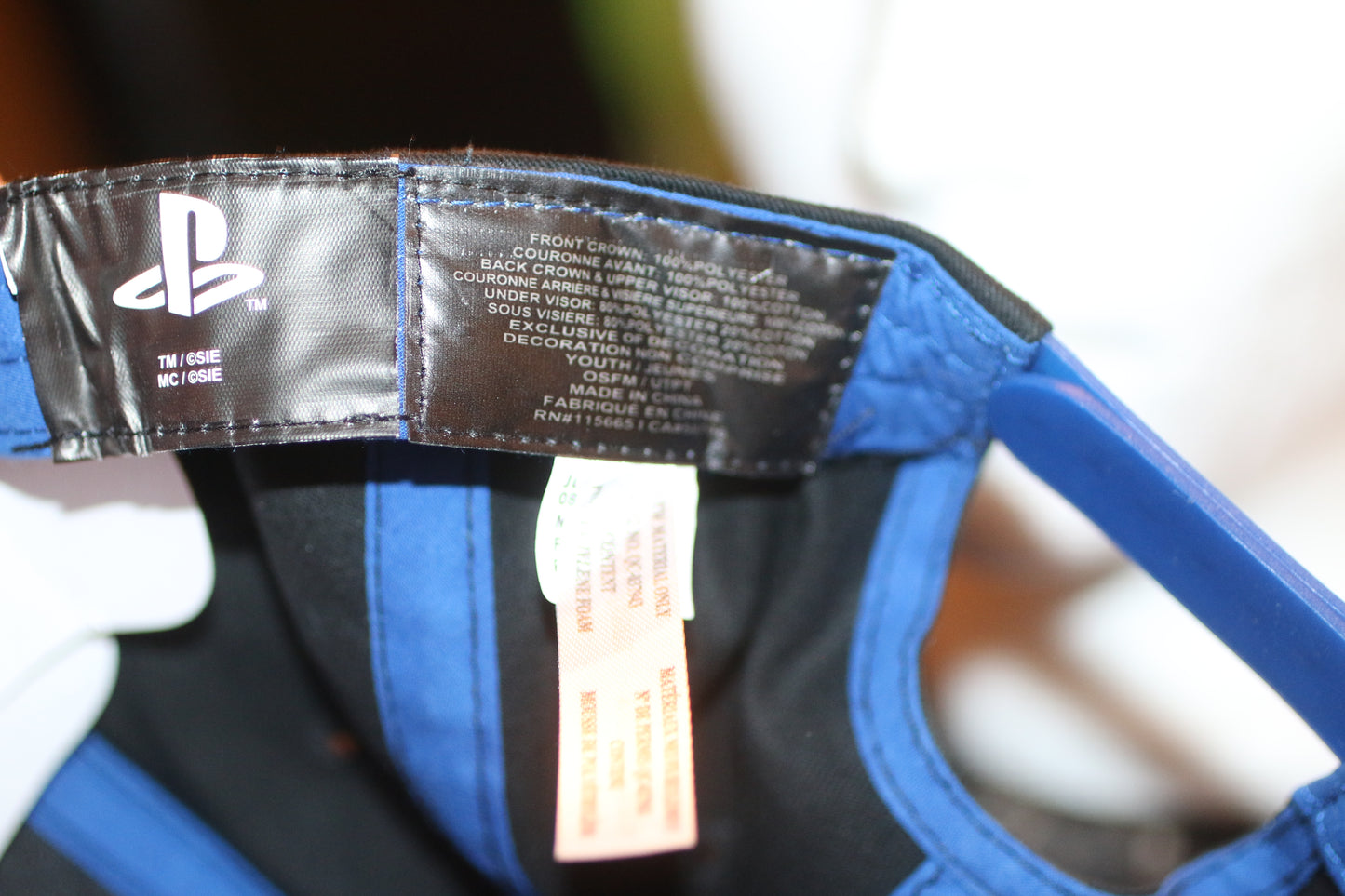 Sony Playstation Embroidered Logo Patch Gaming Icons Youth Hat snapback - NEW