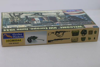 Gecko Models 1/35 Scale 'WELCOME' NW Europe, June 1944 Military Diorama Kit