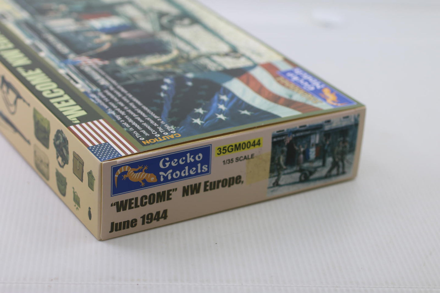 Gecko Models 1/35 Scale 'WELCOME' NW Europe, June 1944 Military Diorama Kit