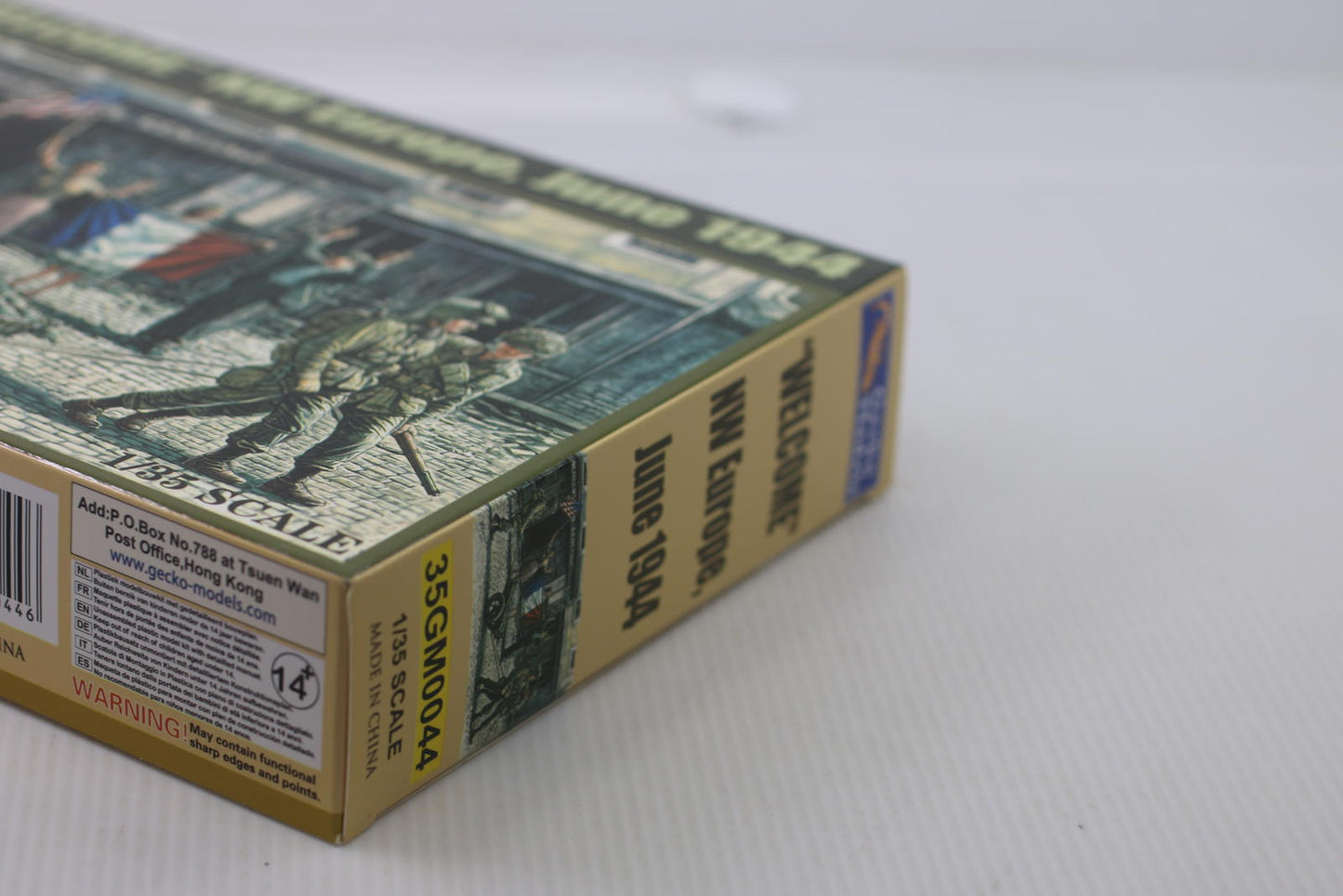 Gecko Models 1/35 Scale 'WELCOME' NW Europe, June 1944 Military Diorama Kit