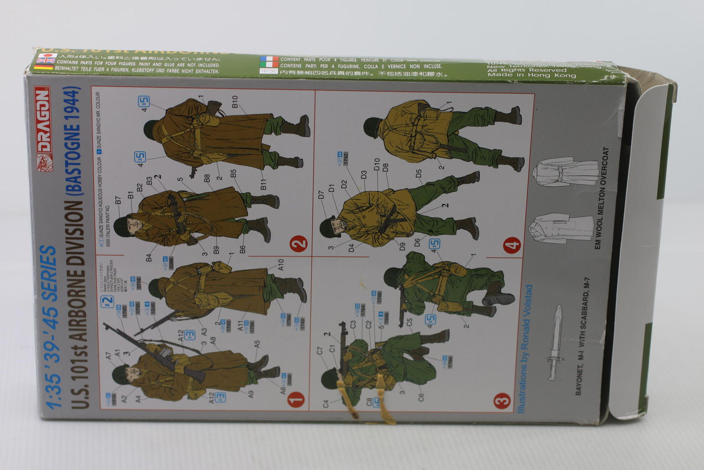 Dragon 1:35 Scale U.S. 101st Airborne Division (Bastogne 1944) Model Kit