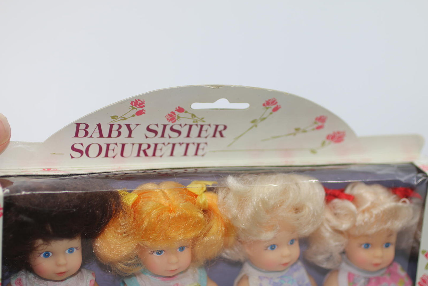 Baby Sister Soeurette Doll Set - Four Dolls in Original Box Cititoy 1991 Vintage
