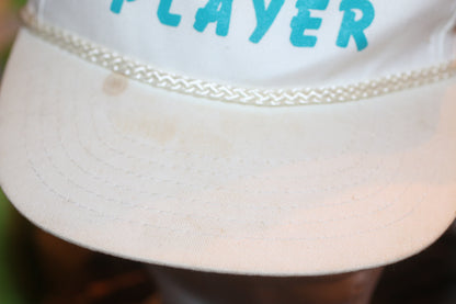 Kentucky Lottery Player Vintage Snapback Hat White Rope Cap USA Promo