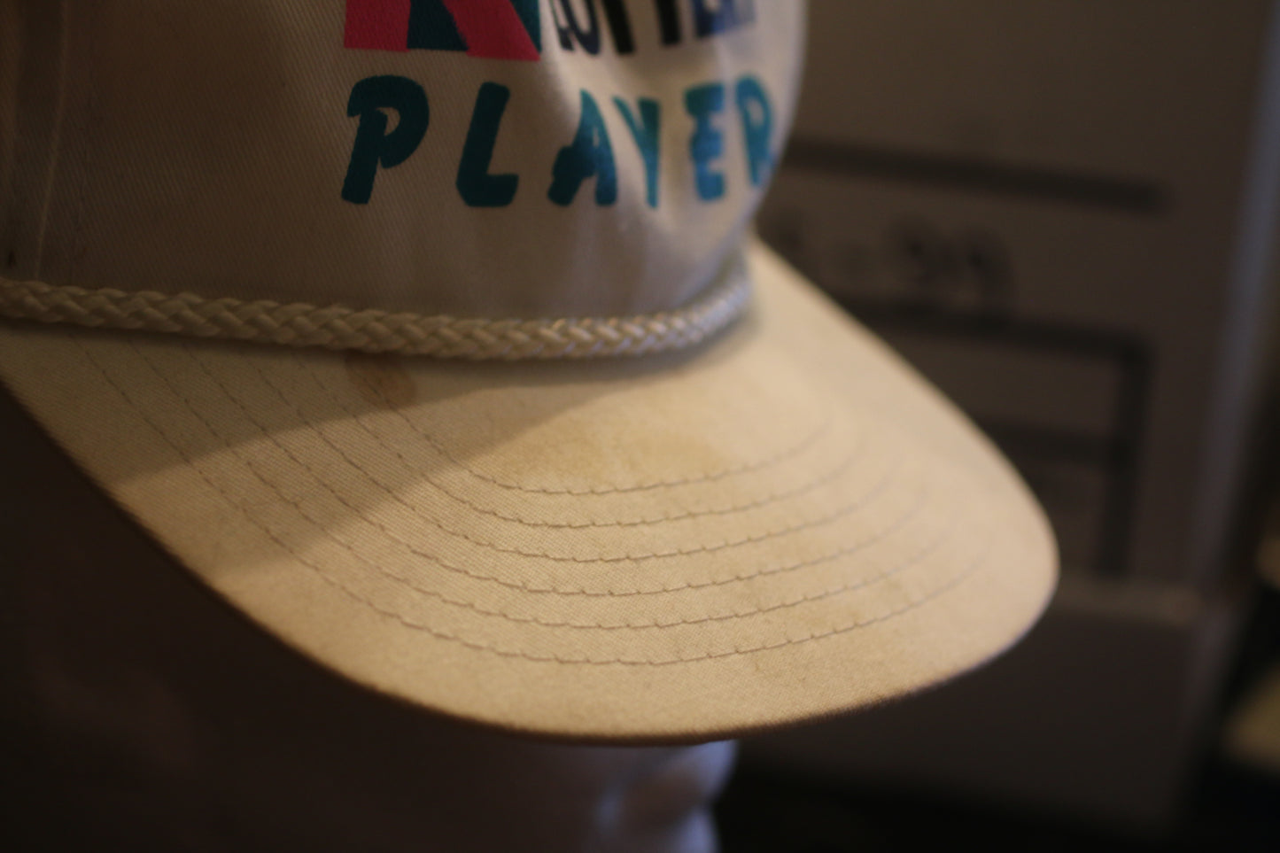 Kentucky Lottery Player Vintage Snapback Hat White Rope Cap USA Promo