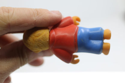 Vintage Berenstain Bears Plastic Figurines Set of 4 lot #1