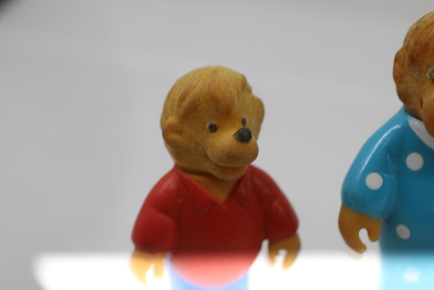 Vintage Berenstain Bears Plastic Figurines figures toys Set of 3 lot #2