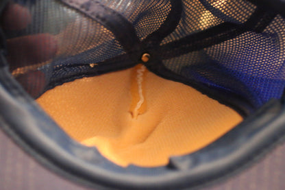 Vintage Pioneer Sportsmen Inc Trucker Hat Blue White Snapback USA Hunting Fishing