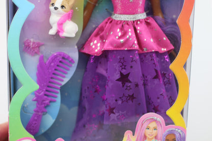 NIB Mattel Barbie A Touch of Magic Brooklyn Doll w/Two Fairytale Pets