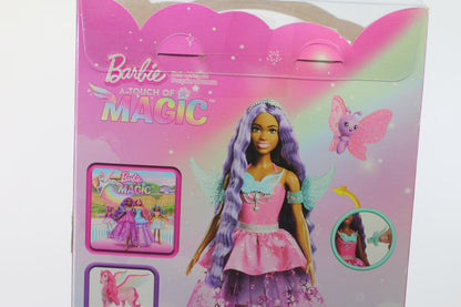 NIB Mattel Barbie A Touch of Magic Brooklyn Doll w/Two Fairytale Pets