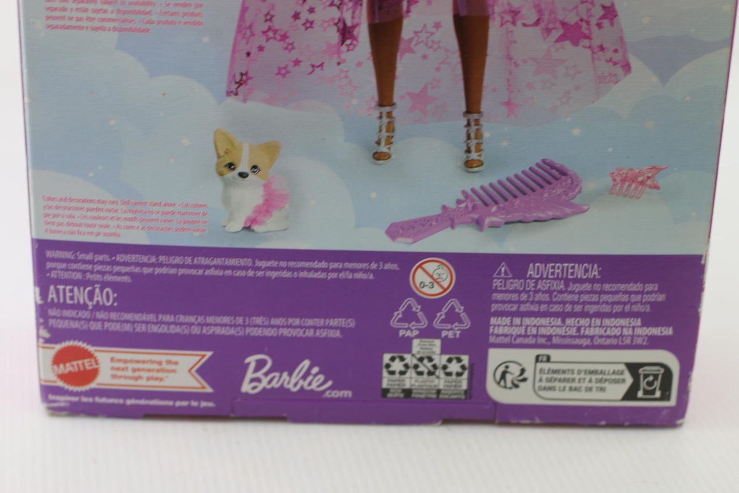 NIB Mattel Barbie A Touch of Magic Brooklyn Doll w/Two Fairytale Pets