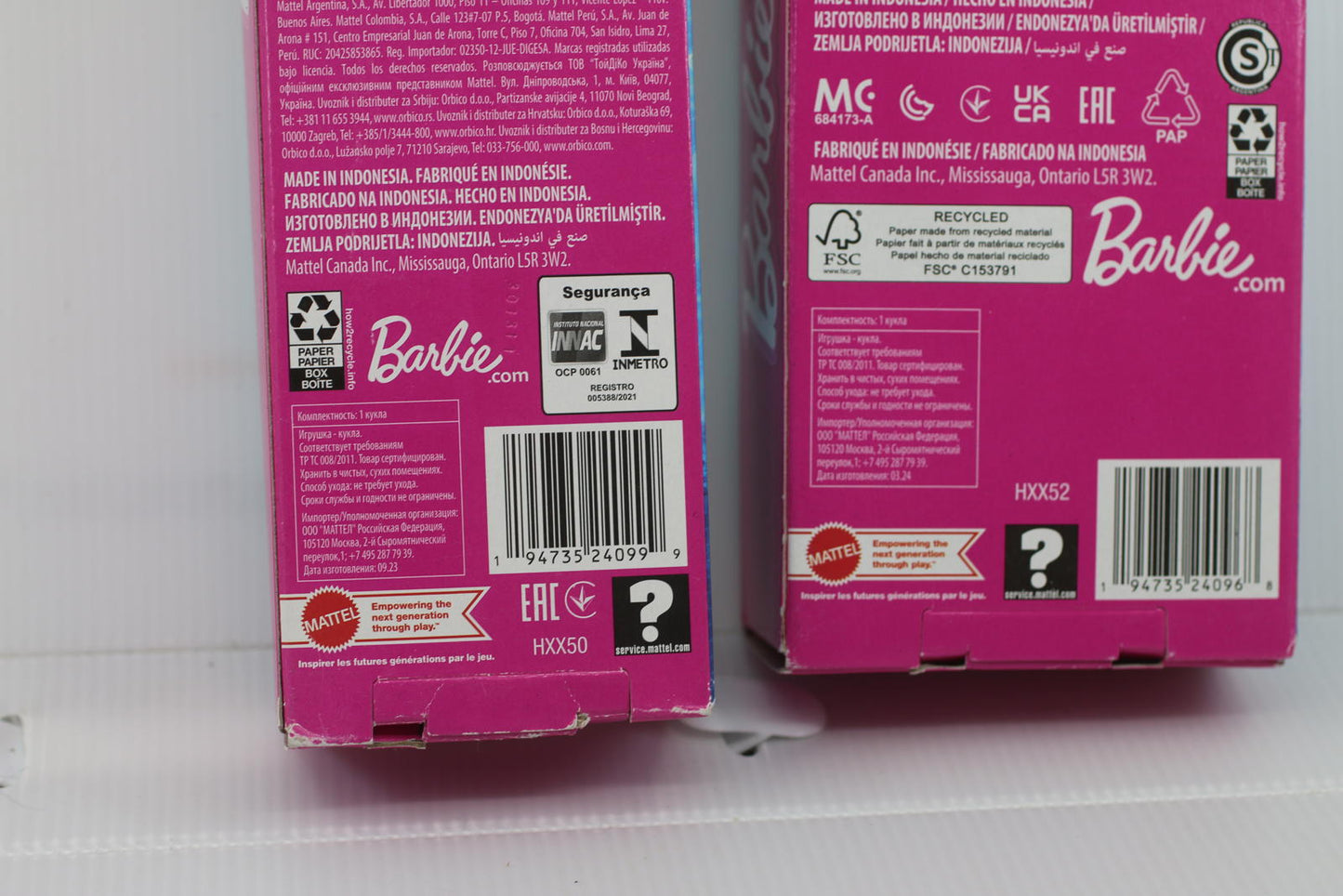Barbie Ken Beach Day Ken, Boy Doll, Colorful Bathing Suit, Blond Hair 2 in Box