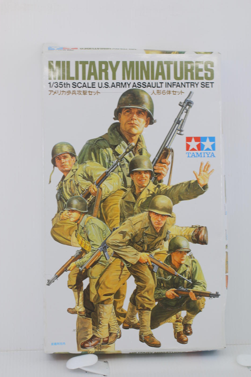 Tamiya Military Miniatures 1/35th Scale U.S. Army Assault Infantry Set