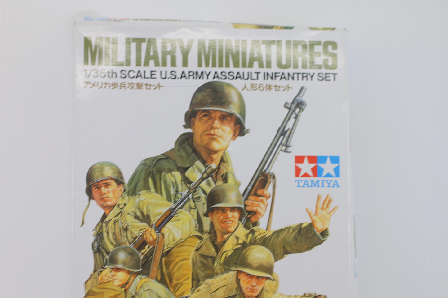 Tamiya Military Miniatures 1/35th Scale U.S. Army Assault Infantry Set