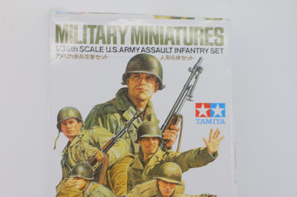Tamiya Military Miniatures 1/35th Scale U.S. Army Assault Infantry Set