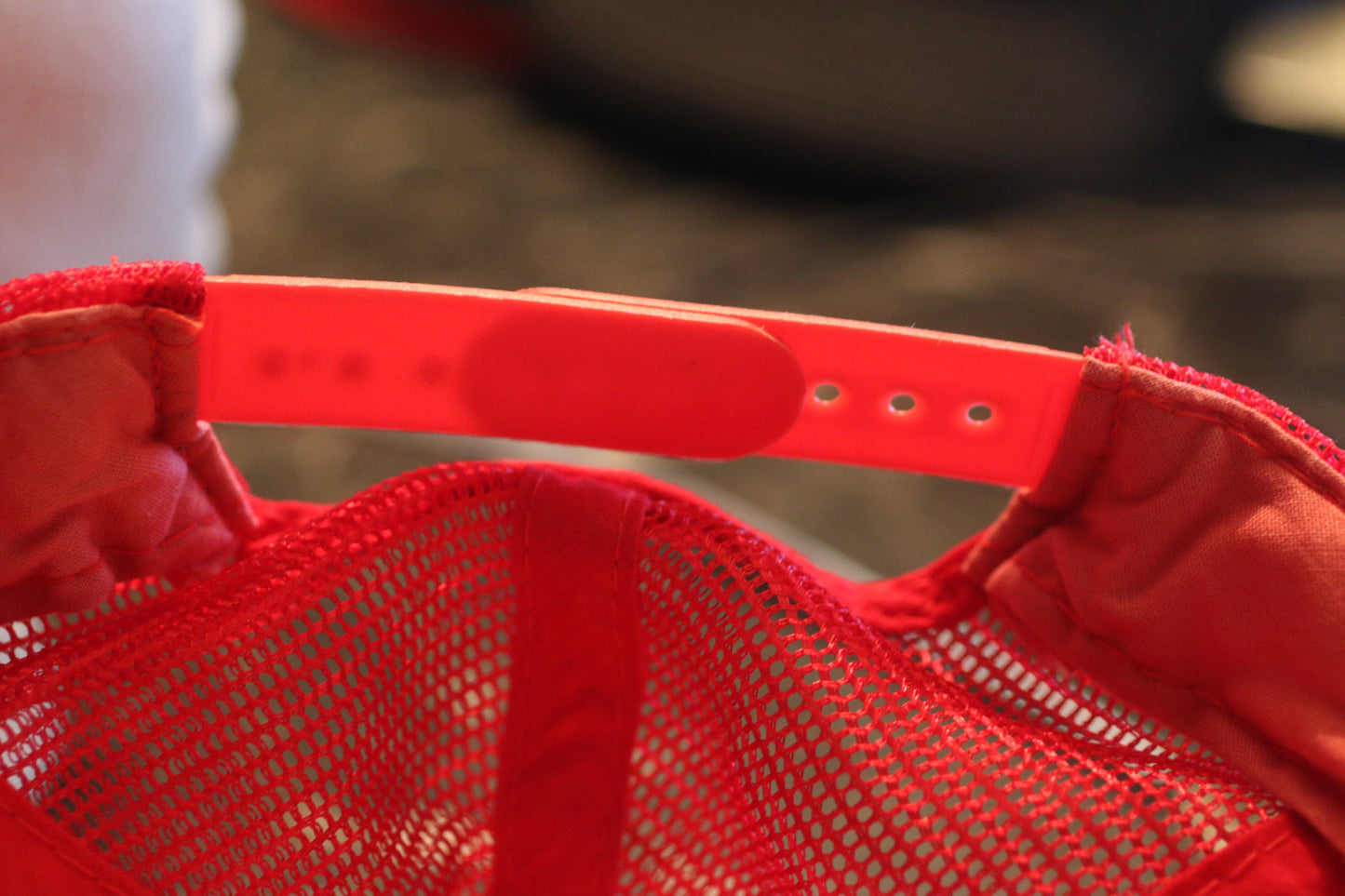 Falmouth Rod & Gun Club Red Trucker Hat Snapback Vintage Shooting Fishing