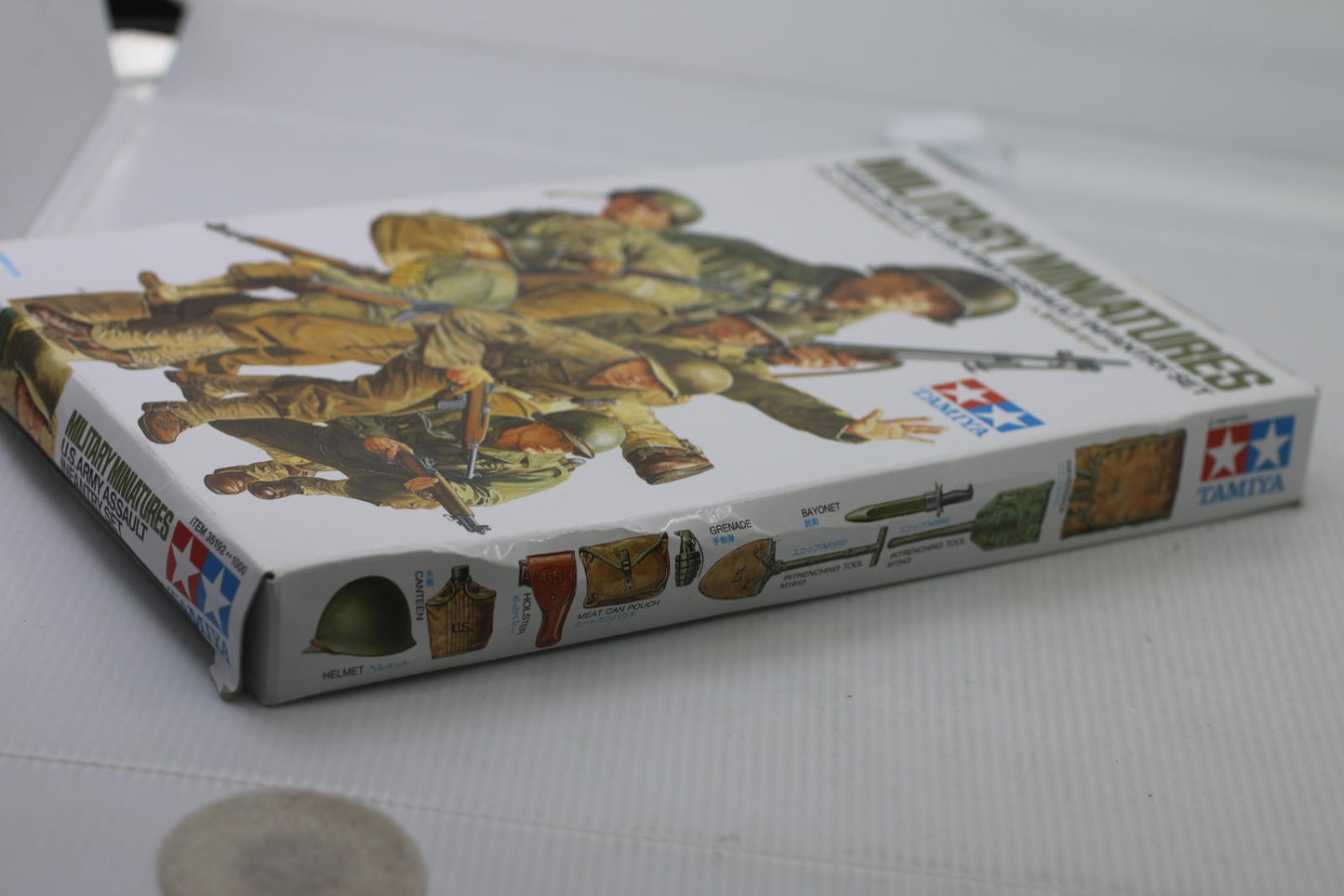 Tamiya Military Miniatures 1/35th Scale U.S. Army Assault Infantry Set