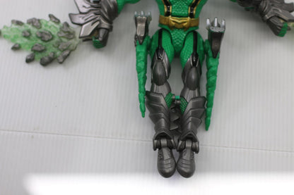 2005 Power Rangers Mystic Force Green Minotaurus Dragon Ranger Figure Bandai 🔥