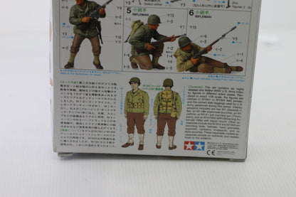 Tamiya Military Miniatures 1/35th Scale U.S. Army Assault Infantry Set