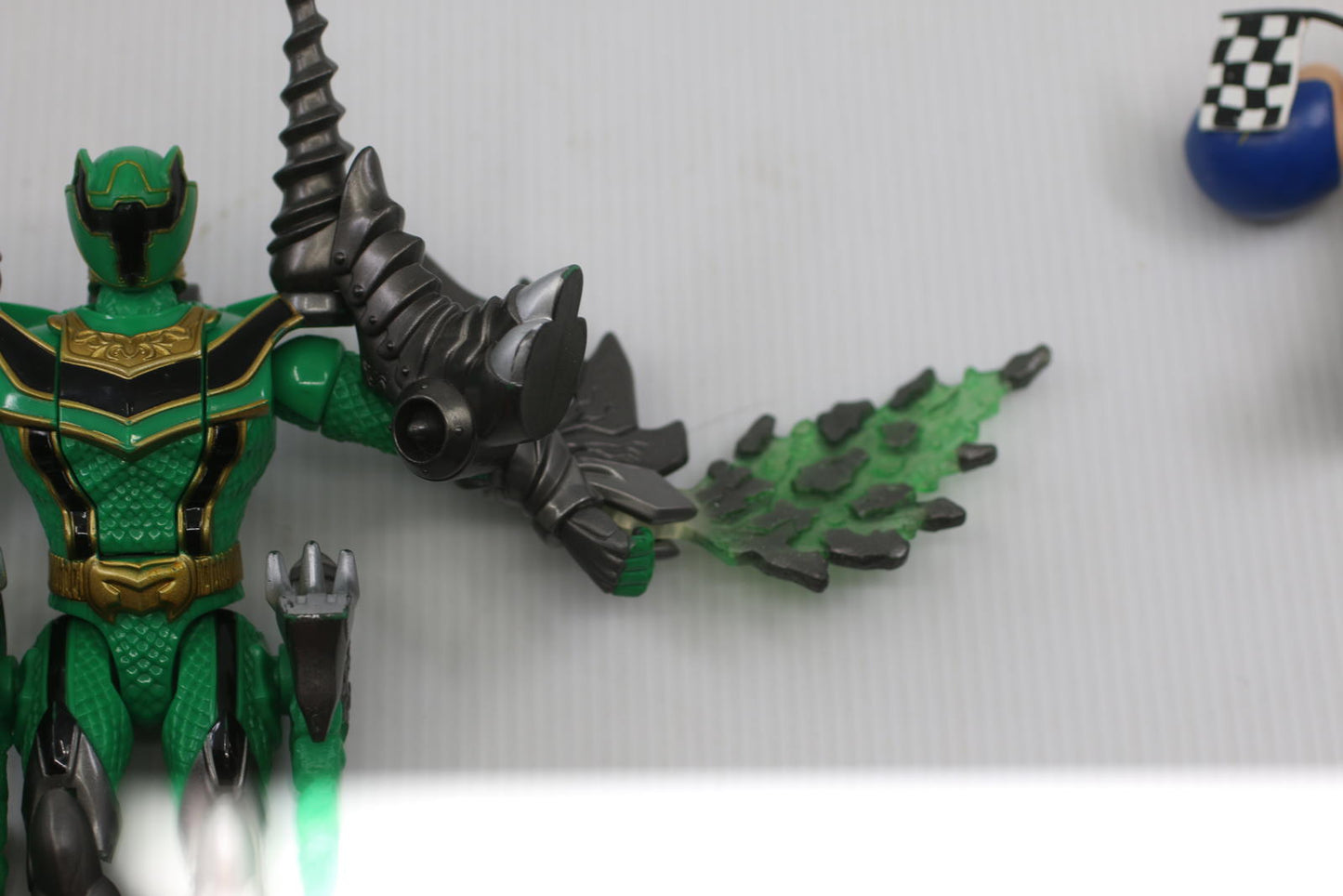 2005 Power Rangers Mystic Force Green Minotaurus Dragon Ranger Figure Bandai 🔥