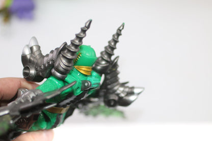 2005 Power Rangers Mystic Force Green Minotaurus Dragon Ranger Figure Bandai 🔥
