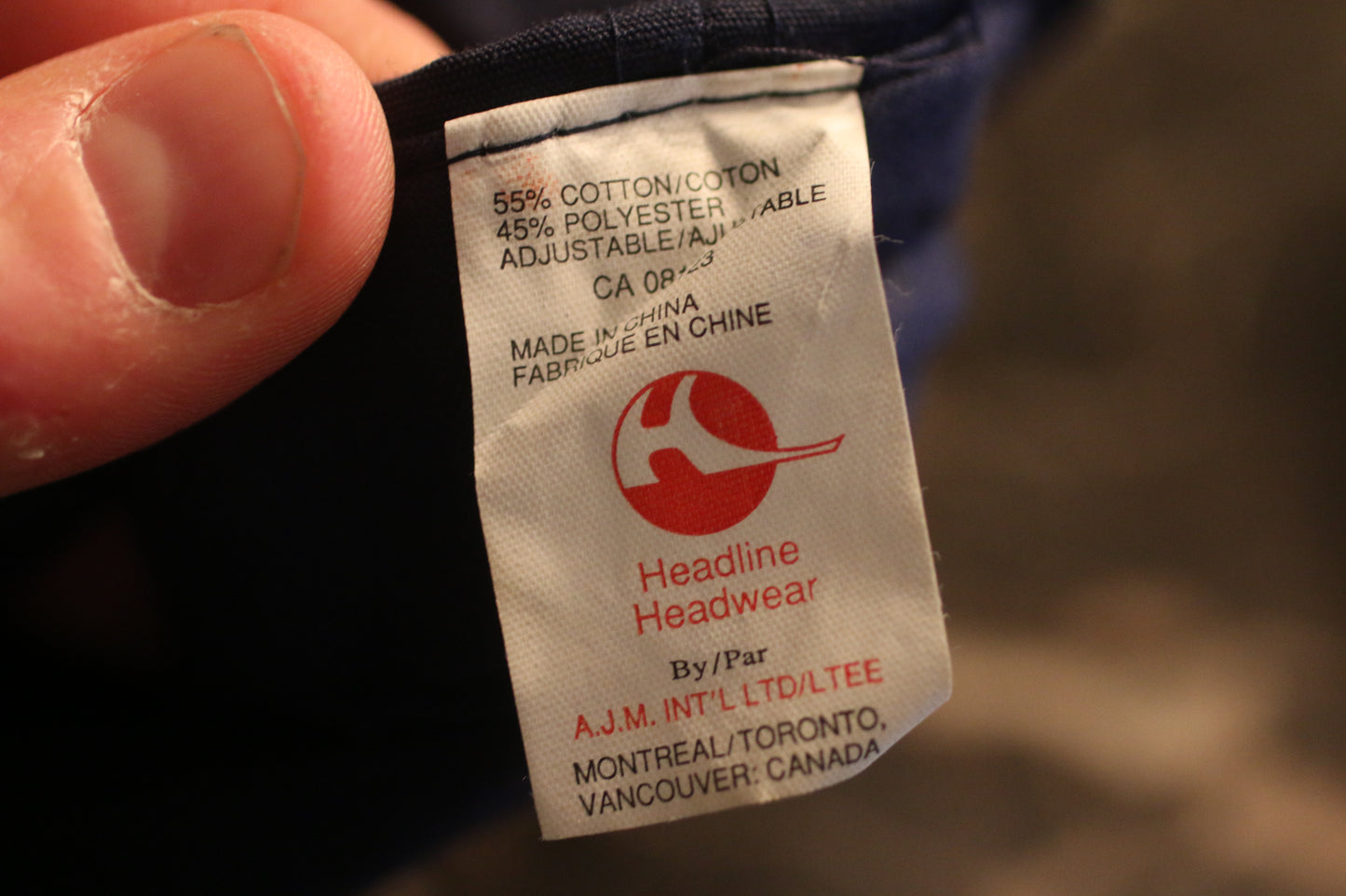 Pourvoirie Explo-Sylva Outfitter Adjustable Cap – Headline Headwear Blue Hunting Hat