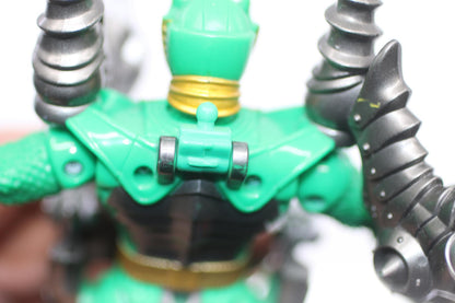 2005 Power Rangers Mystic Force Green Minotaurus Dragon Ranger Figure Bandai 🔥