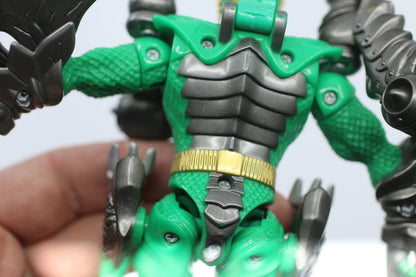 2005 Power Rangers Mystic Force Green Minotaurus Dragon Ranger Figure Bandai 🔥