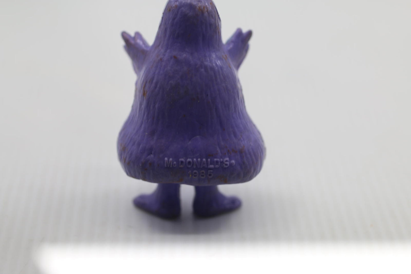 Vintage McDonald's Grimace Figurine 1986 Purple Toy figure