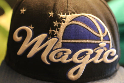 New Era Orlando Magic Hardwood Classics Fitted Cap Size 7 – NBA – Stained Brim