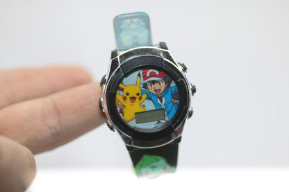 Pokémon Kids Digital Watch Pikachu Ash Bulbasaur Charmander Froakie Accutime2021