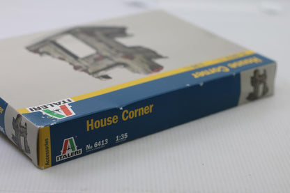 Italeri House Corner Model Kit 1:35 Scale No. 6413