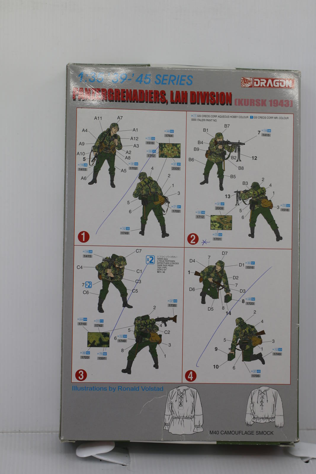 Panzergrenadiers, LAH Division (Kursk 1943) 1/35 Scale Dragon 6159 Still Sealed